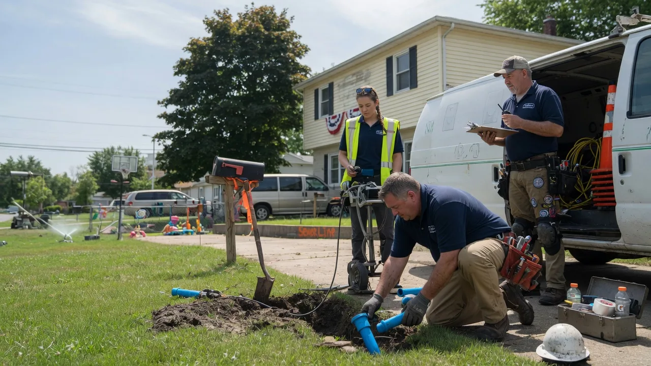 Slab Leak Repair in Burton, OH near me